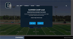 Desktop Screenshot of chsfootball.org